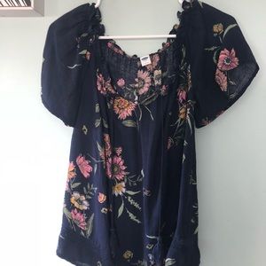 Old navy floral top